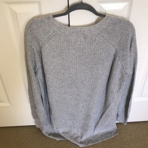 Scoop neck sweater